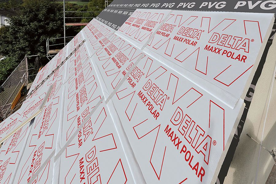 Wasserdicht, dampfdurchlässig und verlegefreundlich: DELTA®–PVG PLUS DELTA® - PVG PLUS